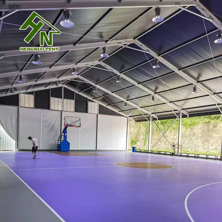 High End Aluminium Marquee Tent Sport Events Prefab Padel Court Basketball Football Field Tennis Court with Roof Cover