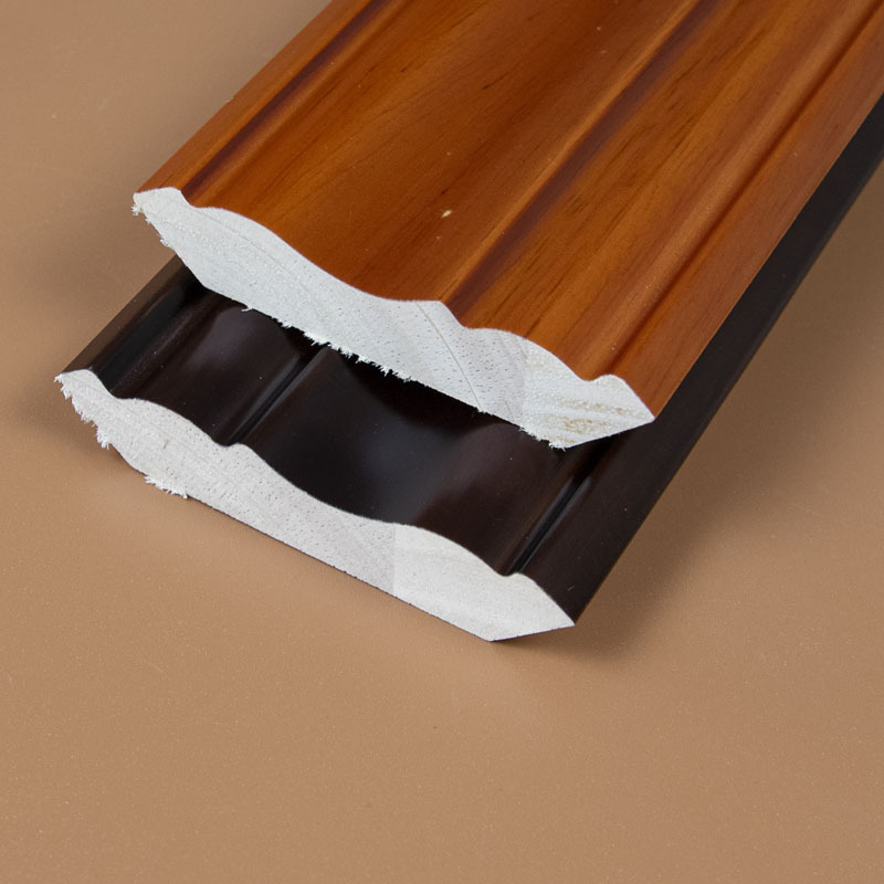 White Primed Finger Joint Solid Wood Baseboard Wood Skirting Board Wall Baseboard For Solid Wood Moulding