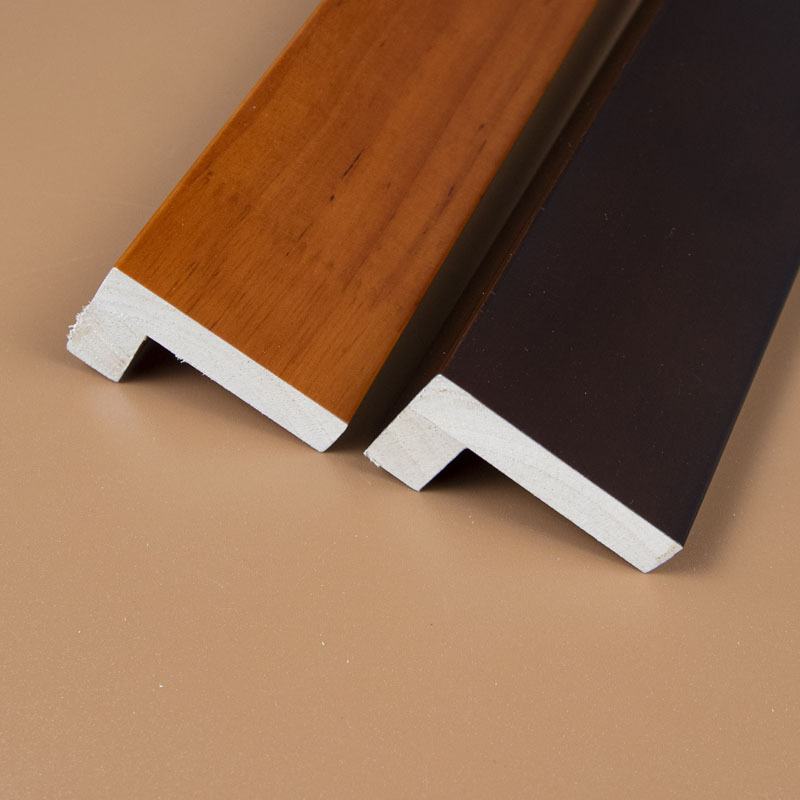 White Primed Finger Joint Solid Wood Baseboard Wood Skirting Board Wall Baseboard For Solid Wood Moulding