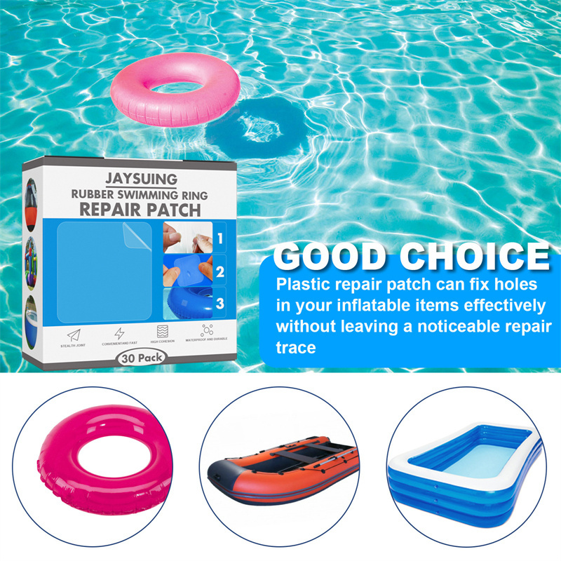 Wholesale household sundries swim ring inflatable products waterproof adhesive repair tape tent transparent repair patch