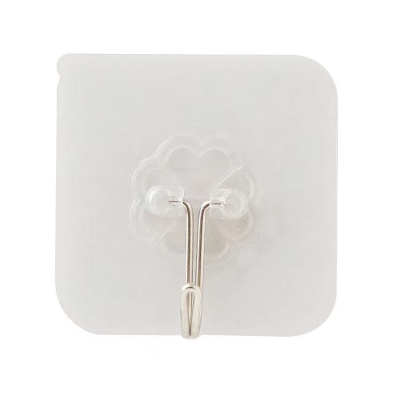 6*6cm Strong Transparent Suction Cup Sucker Wall Hooks Hanger For Kitchen Bathroom Pot Shovel Hook Storage