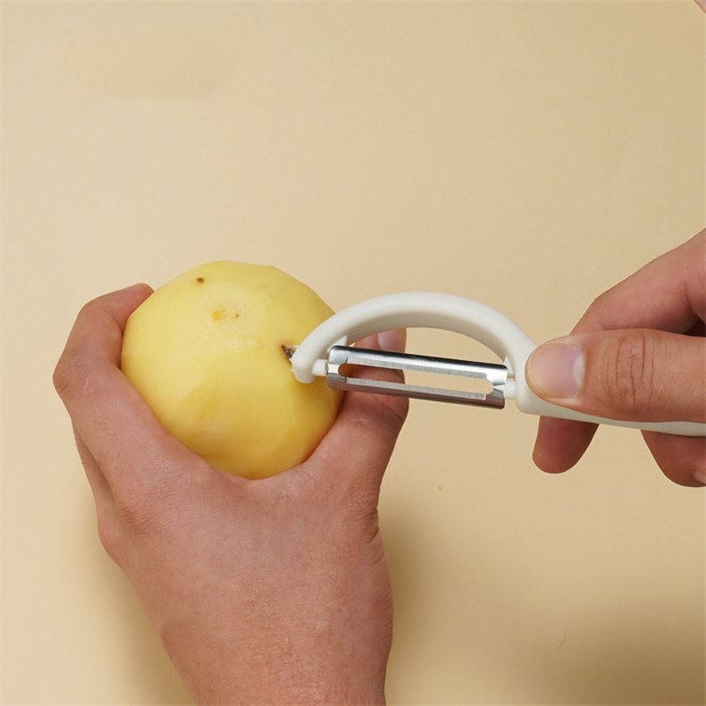 Factory Wholesale Stainless Steel Peeling Knife Kitchen Gadgets Household Multifunctional Peeler