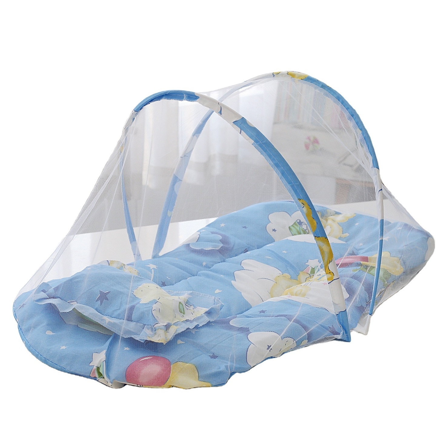 Baby Products Foldable Mosquito Net Tent Newborn Cotton Bed Net Free Installation Portable Mosquito Net For Baby