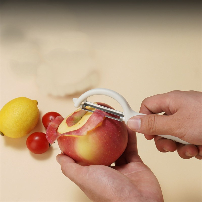 Household Stainless Steel Peeler Creative Multi-purpose Peeling Knife Fruit and Potato Peeler Kitchen Accessories