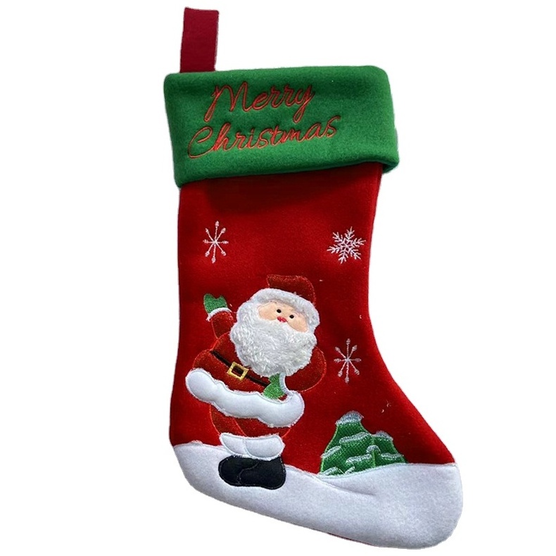 Cheap Christmas Stocking for Xmas Gift, Christmas Ornaments,christmas tree hanging decoration