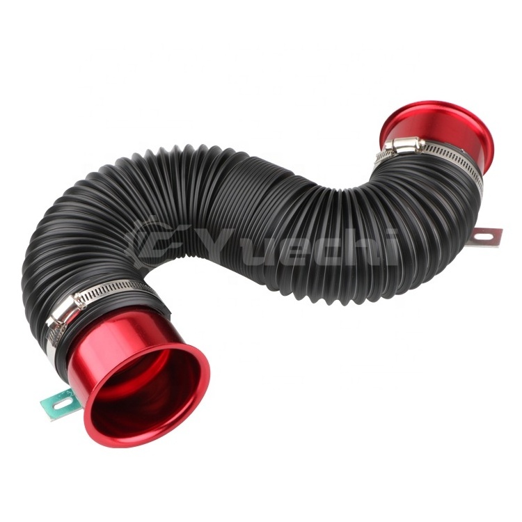 Yuechi JDM Racing Car Universal 76mm 3inch Turbo Multi Flexible Car Engine Cold Air Intake Hose Pipe