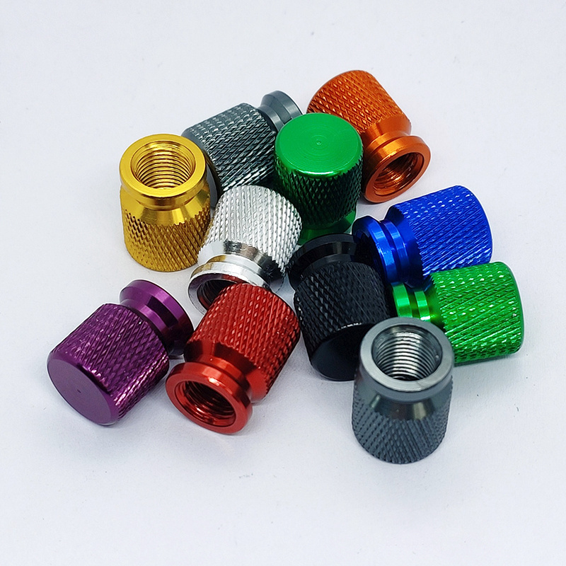 Car Tire Valve Caps Tyre Rim Stem Cover Dust Proof Auto Wheel Cap Aluminum Alloy Nipple Caps For Cars and Motorcycles Bikes