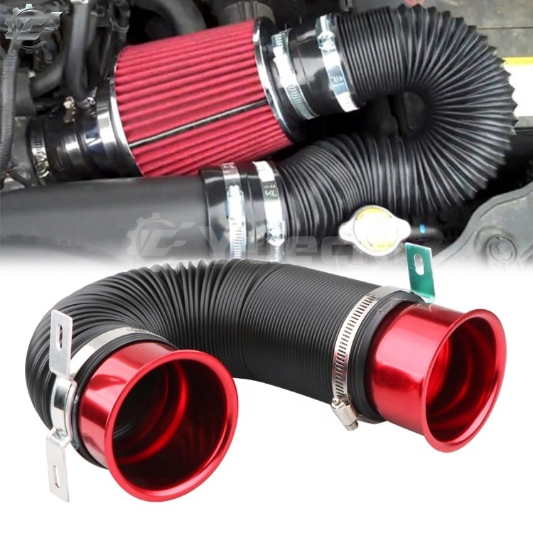 Yuechi JDM Racing Car Universal 76mm 3inch Turbo Multi Flexible Car Engine Cold Air Intake Hose Pipe