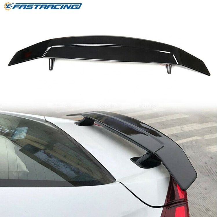 Automotive Car Rear Spoiler Universal Rear Wing Spoiler with brake light For Universal Honda Civic Cola del coche Rear spoiler