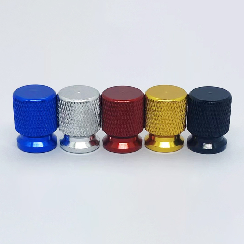 Car Tire Valve Caps Tyre Rim Stem Cover Dust Proof Auto Wheel Cap Aluminum Alloy Nipple Caps For Cars and Motorcycles Bikes