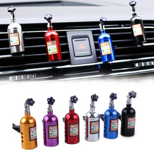 Car Air Freshener Fragrance NOS Bottle Diffuser Car Tuning Part Ornaments FlavoringCar Smell Perfume Interior Accessories