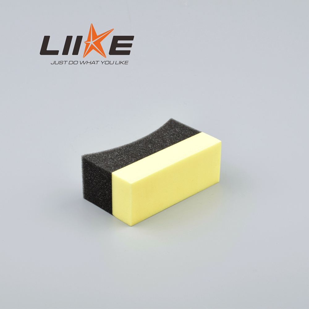 DIY car coating film sponge for tire wax