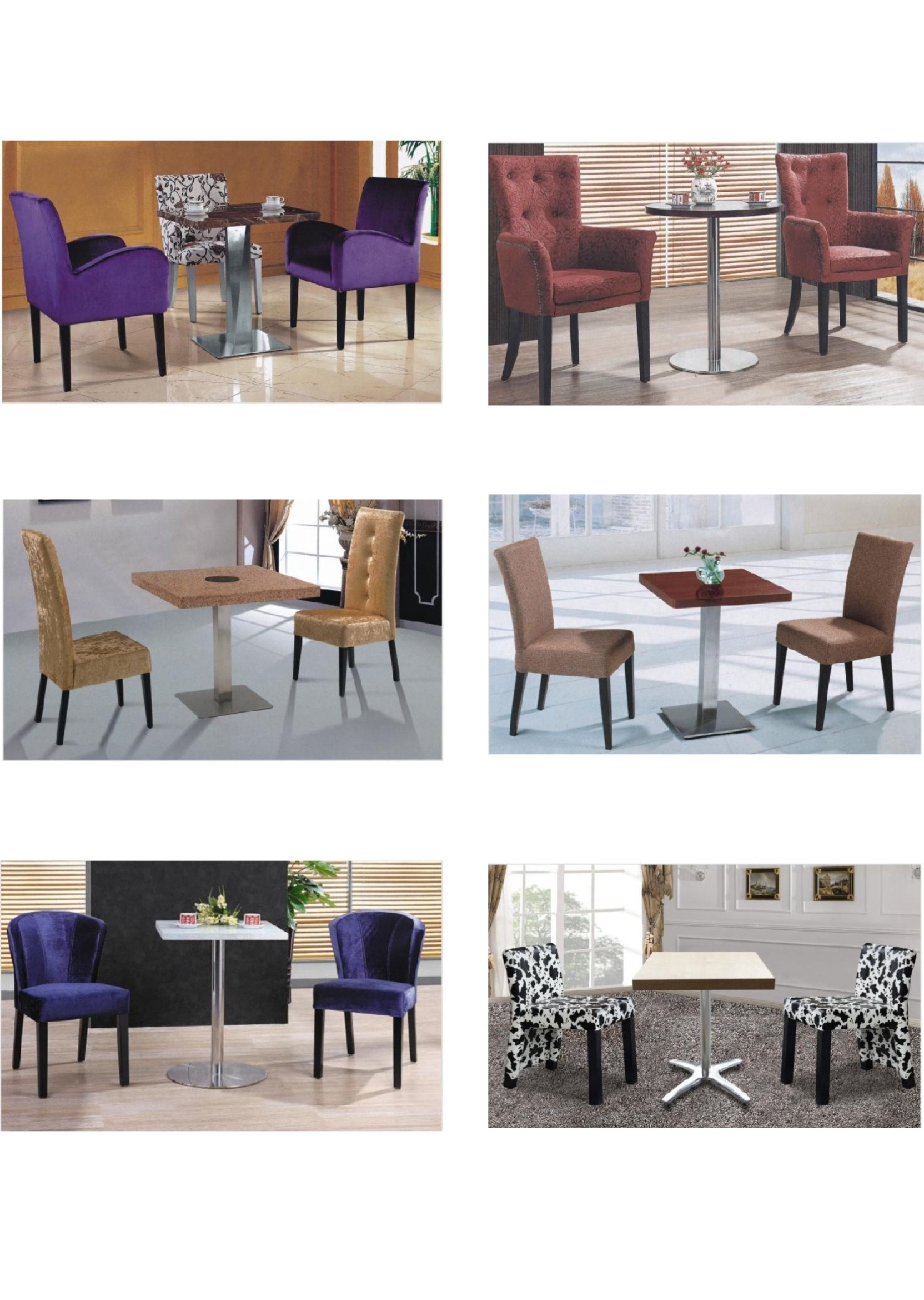 Vintage-Inspired Cafe Table and Chairs Set for Restaurant Cafe Hotel Home Durable Furniture Bar Lounge Furniture