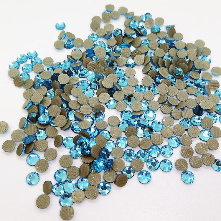 Wholesale Adhesive Back Crystal Korean lead free Hotfix Rhinestones for Jeans