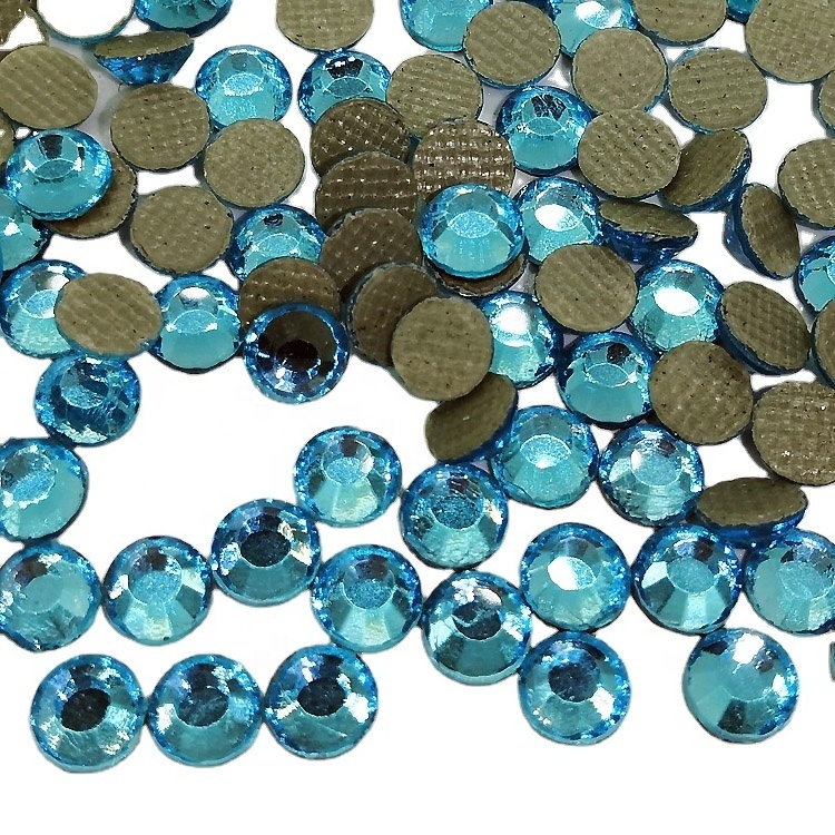 Wholesale Adhesive Back Crystal Korean lead free Hotfix Rhinestones for Jeans