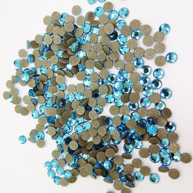 Wholesale Adhesive Back Crystal Korean lead free Hotfix Rhinestones for Jeans