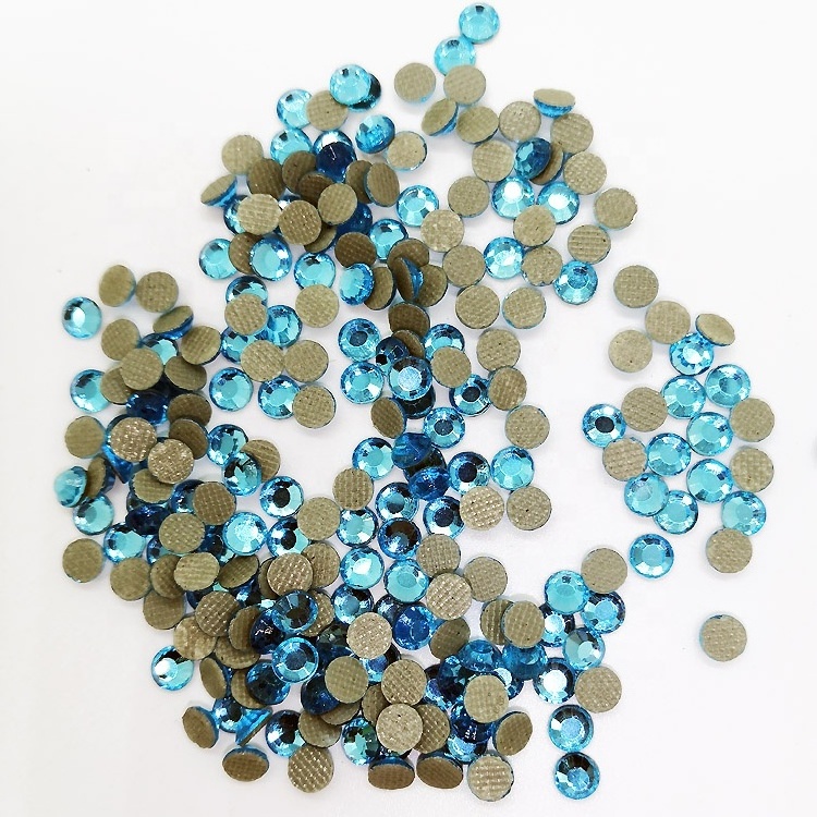 Wholesale Adhesive Back Crystal Korean lead free Hotfix Rhinestones for Jeans