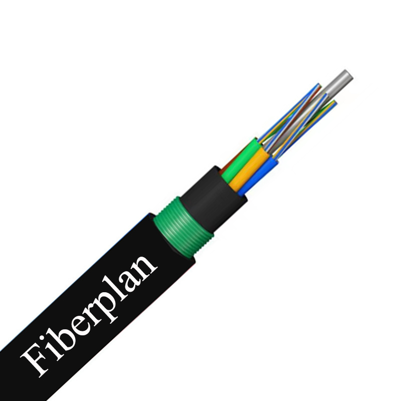 GH fiberplan Gyta53 Gyty53 Duct Direct Buried Fiber Optic Cable 12 24 36 48 72 96 Core GYTA GYTA53 GYTY53 fibre optic cable