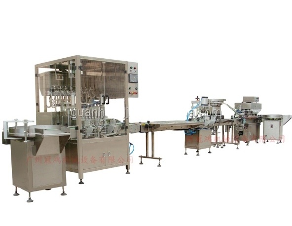 Automatic 5L Edible Oil Filler Capping  Labeling Machine Packaging Line Edible Oil Filling Machine