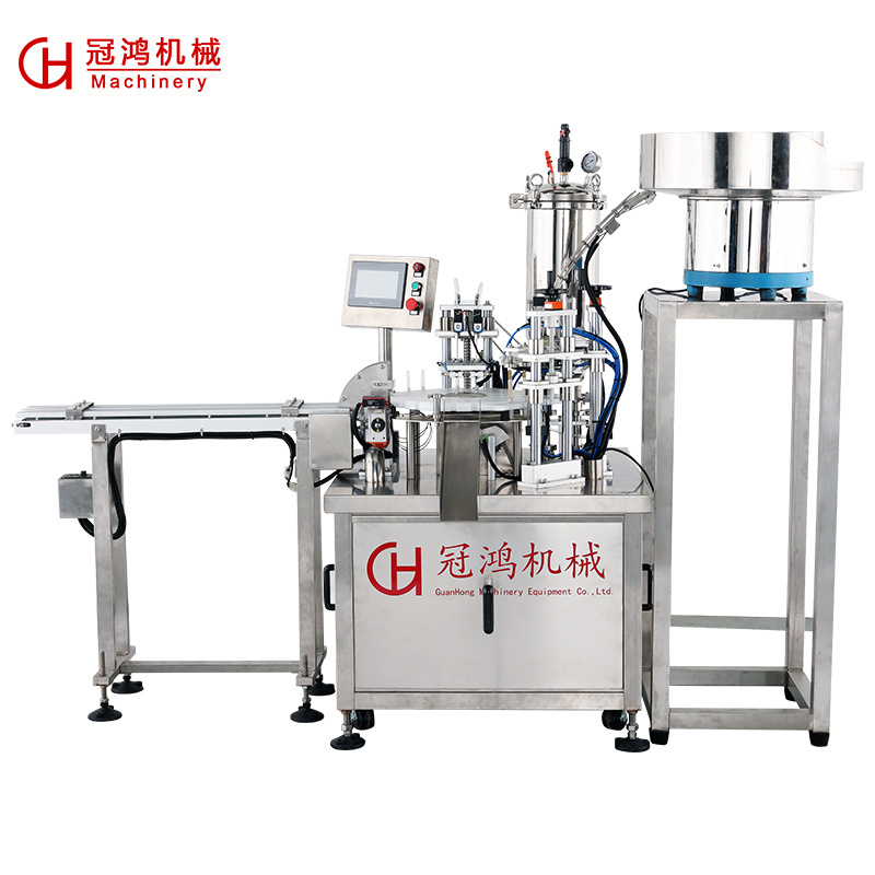 Full automatic pre-filled syringe Vaginal Gynecological syrup filling machine gel filling and capping machine