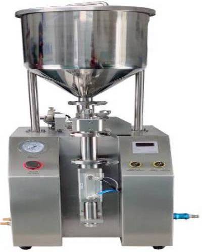 Guangzhou machinery low price 1~10ml  10~20ml hand operate/manual filler semi-automatic liquid syringe filling machine