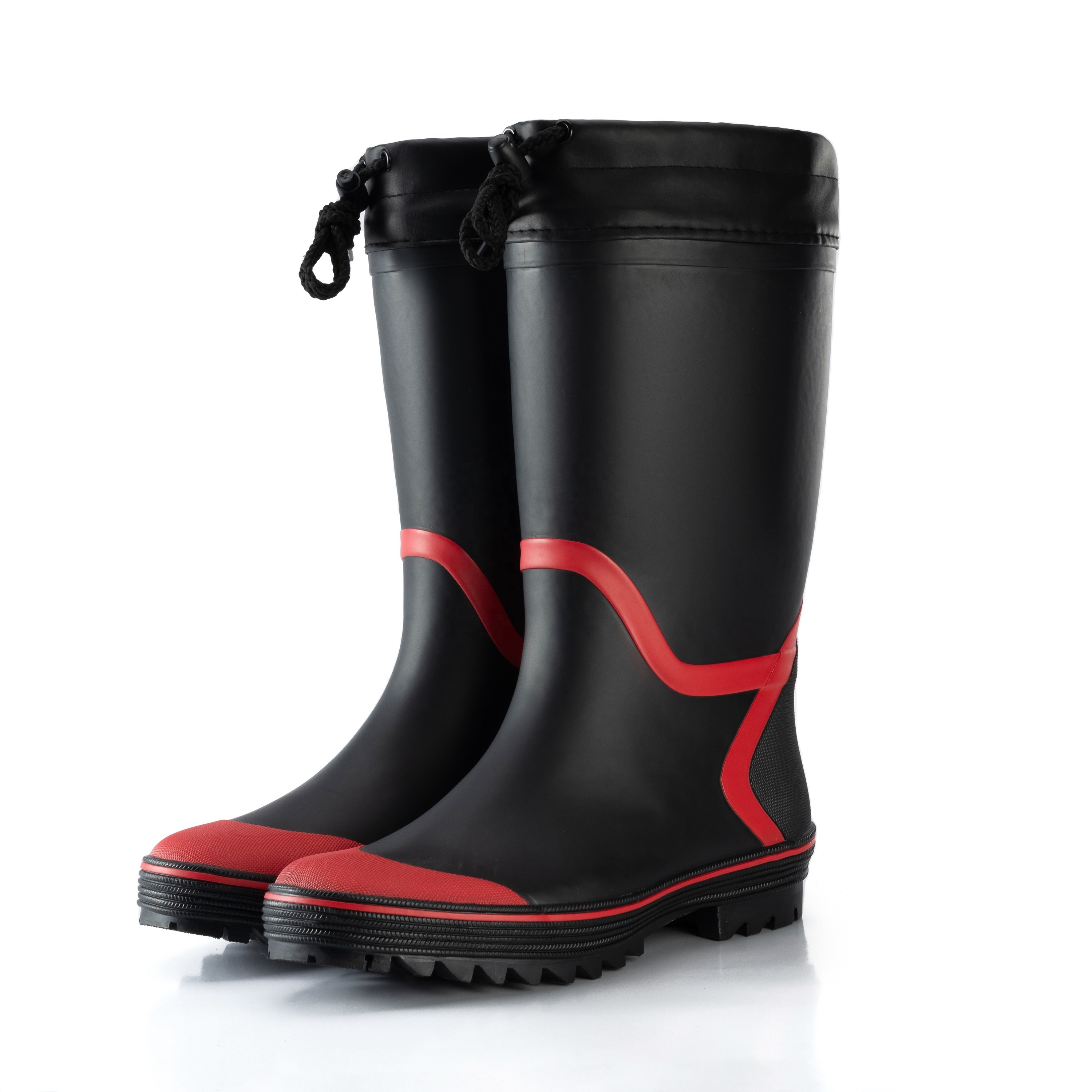 Adult Men Rubber Anti-slip Soft Work Rain Boots