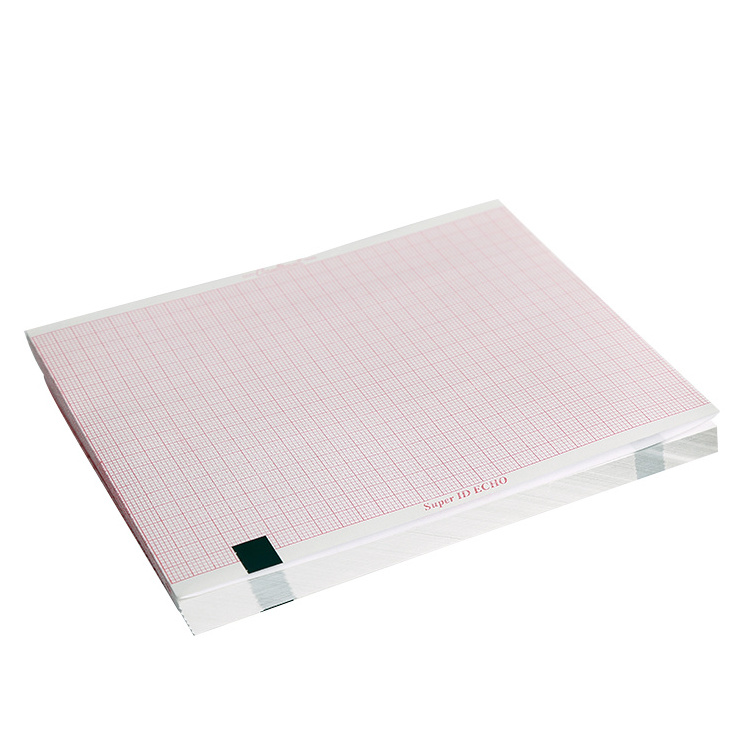 CE certificated medical record paper Custom logo ecg paper 80mm 20m for hospital