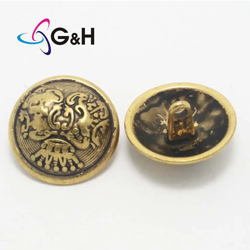 Customized round blazer buttons logo button sewing button for clothing