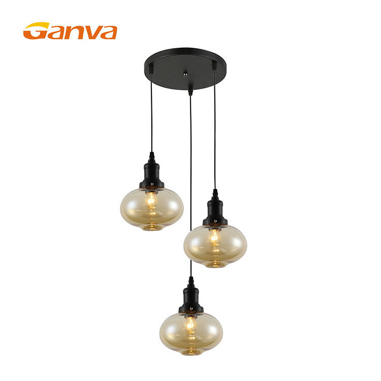 Hot Selling Vintage Art Deco Home Dining Room Luxury Glass Ceiling Chandeliers Pendant Lighting