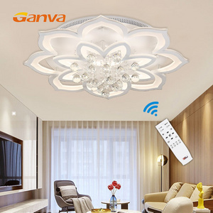 Energy Saving Flower Design Modern Classic Hotel Home Decoration Acrylic LED Ceiling Light