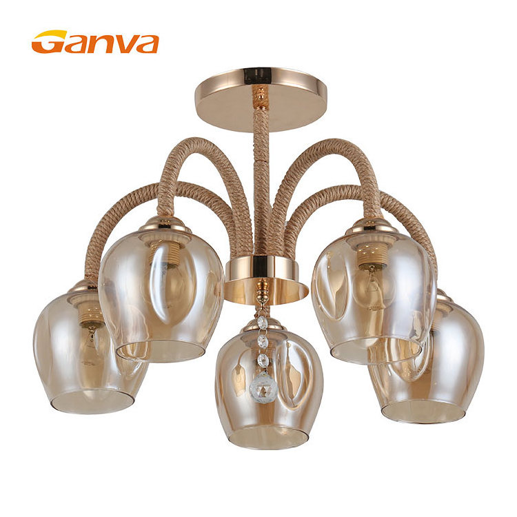 High Lumen Modern Style Home Hotel Lighting Fixture E27 Iron Decorative Led Ceiling Light