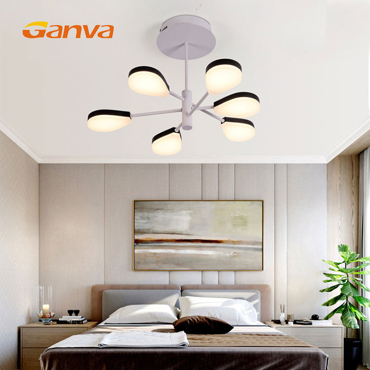 Creative Design Modern Living Room Dining Room Remote Control Branch Led Chandelier Ceiling Lights