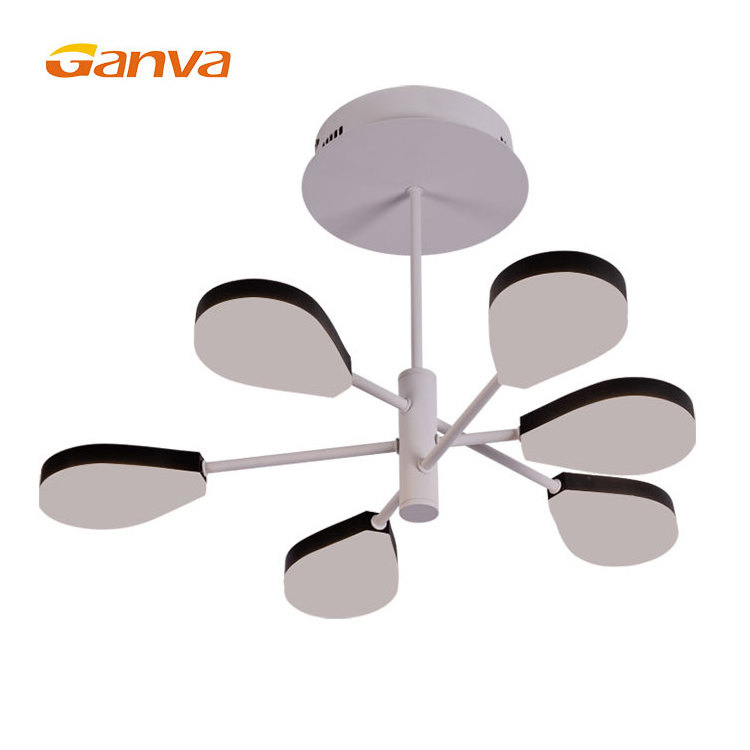 Creative Design Modern Living Room Dining Room Remote Control Branch Led Chandelier Ceiling Lights