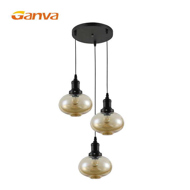 Hot Selling Vintage Art Deco Home Dining Room Luxury Glass Ceiling Chandeliers Pendant Lighting