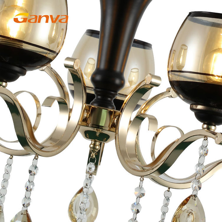 Top Selling Product Home Decoration Clear Crystal Ceiling Chandelier Led Pendant Light