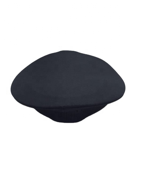 Custom Visor Service Caps Satin Bonnet Hat With Logo Double Layer Silk Officer Cap