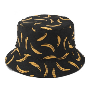 Mashiyiao Unisex Print Double-Side-Wear Reversible Bucket Hat