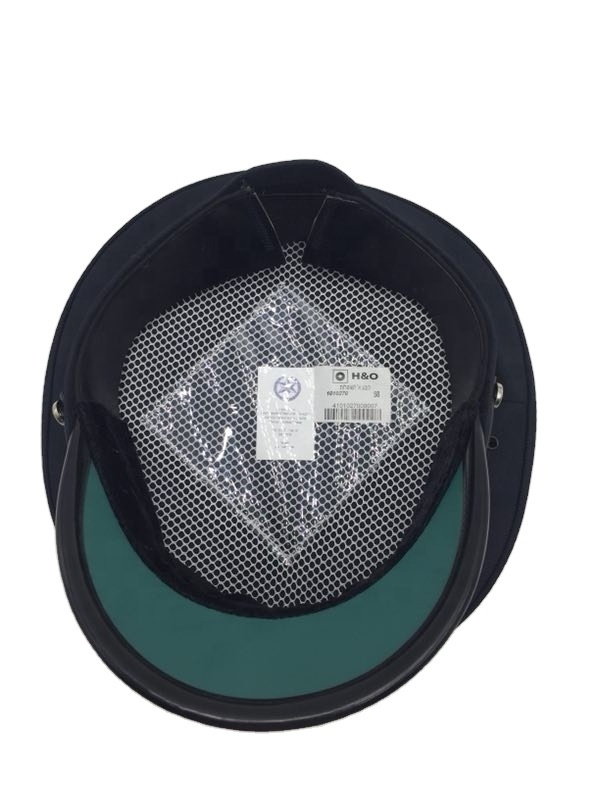 Custom Visor Service Caps Satin Bonnet Hat With Logo Double Layer Silk Officer Cap