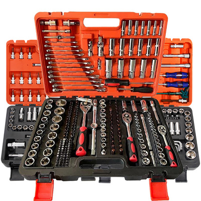 216 piece mechanic tools full automotive set auto repair set diy tool wrench socket hardware tool