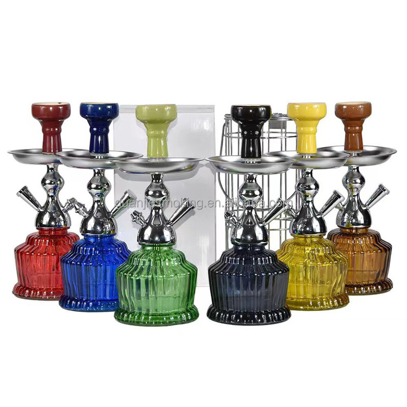 high quality usa hookah shisha zinc alloy iron cage sheesha small hookah