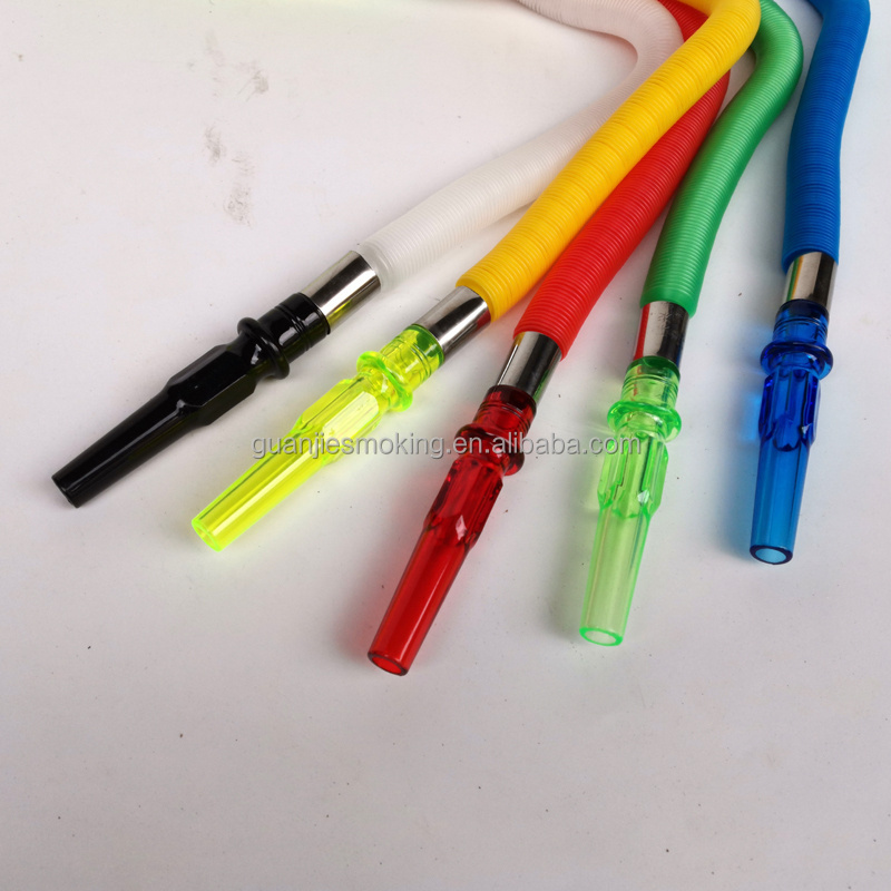 ice extension plastic soft Flexible hookah shisha pipe hookah hose