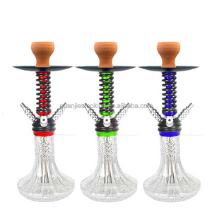 3air1connector high quality Premium aluminum hookah shisha alloy bar hookah set hoka