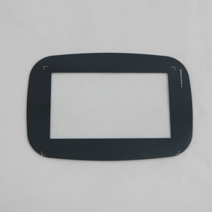 Silk Screen Printing Tempered 0.7mm 3mm 4mm Anti reflective Glass For Screen Tv Lcd Glass