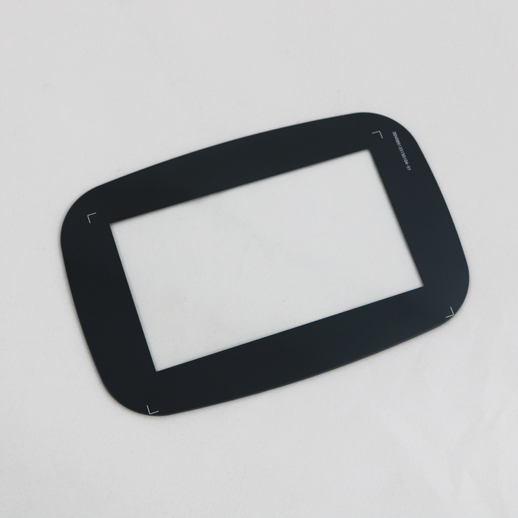 Silk Screen Printing Tempered 0.7mm 3mm 4mm Anti reflective Glass For Screen Tv Lcd Glass