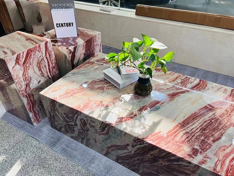 New Arrival Italy Monica Red Marble Slabs for Floors Walls Countertops Table Tops