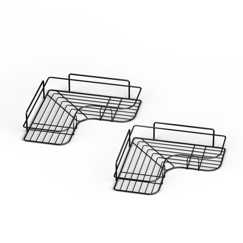 Wall Mounted Bathroom Accessories Metal Rack Bathroom Corner Shelf Shower Shelves Caddy