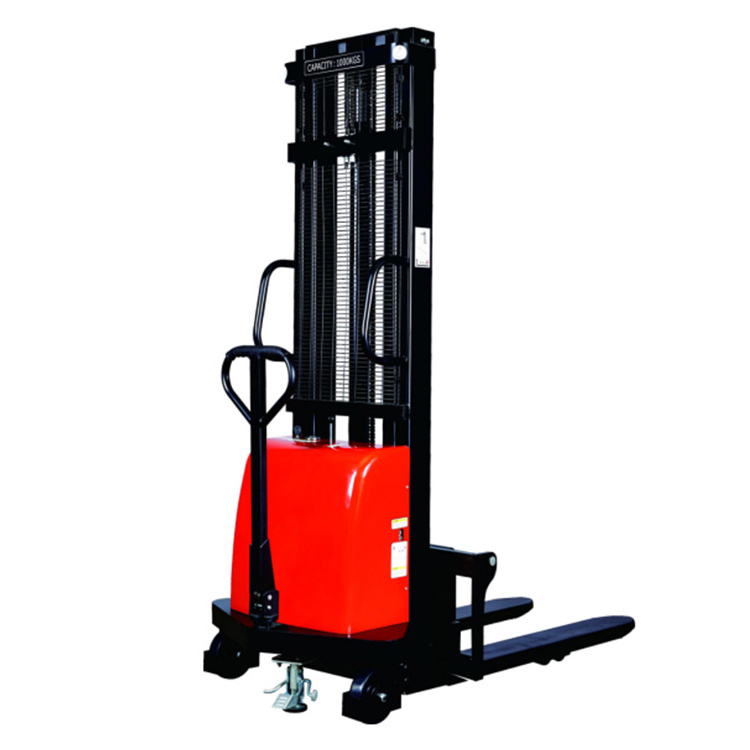 2000KG 3.5m height full-electric portable self loading stacker ladder truck mounted forklift electric forklift for warehouse