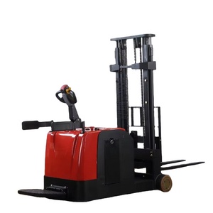 Lifting 2000kg full Electric fork lift hand pallet truck stacking machines container self loading stacker for factory works