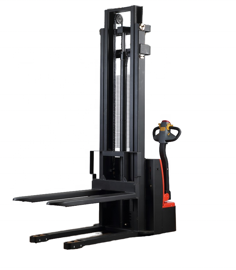 1600/2000/2500/3000/3500mm Lifting Height automatic crane fork-equipped reach truck pallet stacker for Container Shipment