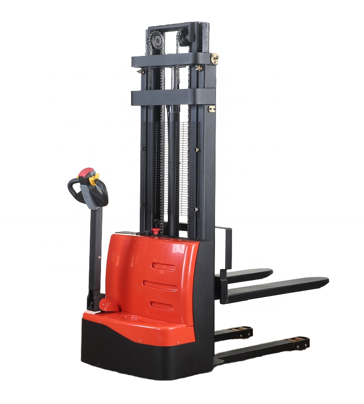 1600/2000/2500/3000/3500mm Lifting Height automatic crane fork-equipped reach truck pallet stacker for Container Shipment